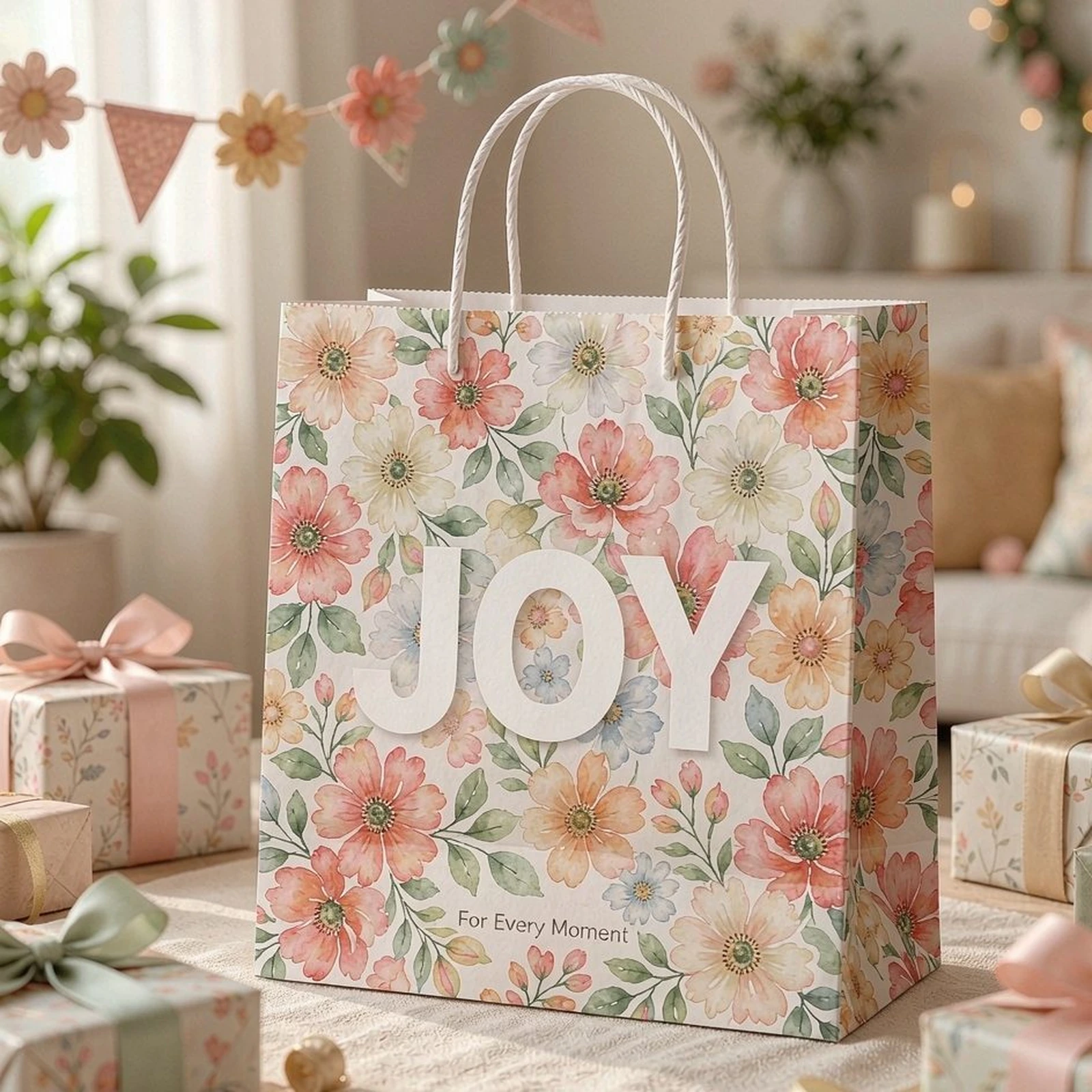 Full-color printed gift bag
