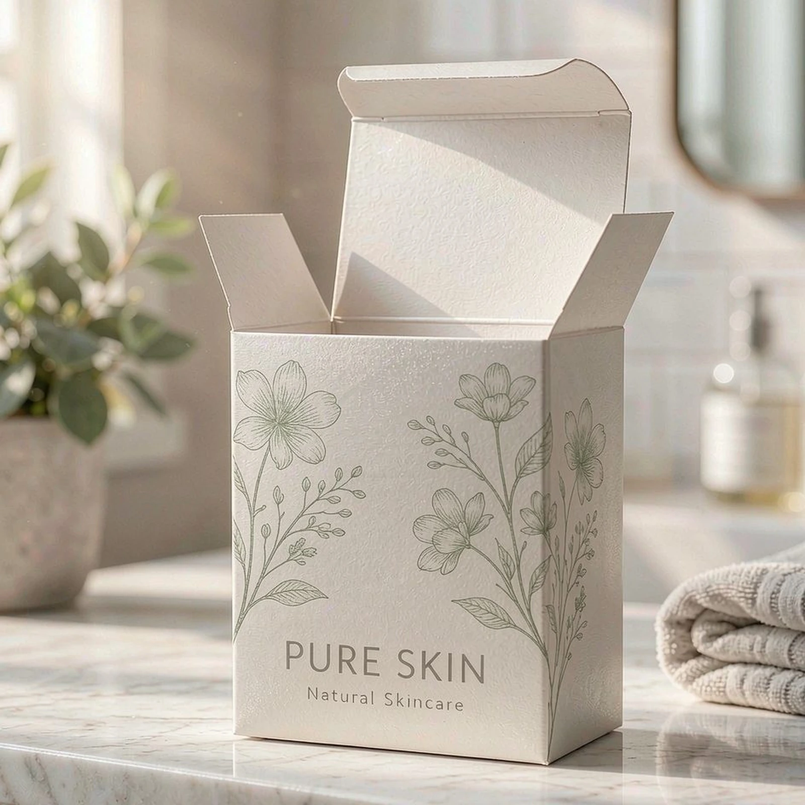 Reverse tuck-end carton